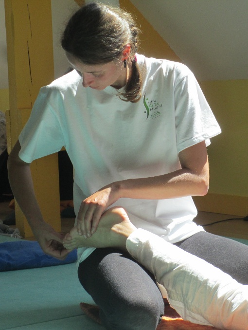 Massage des pieds dans le Shiatsu général